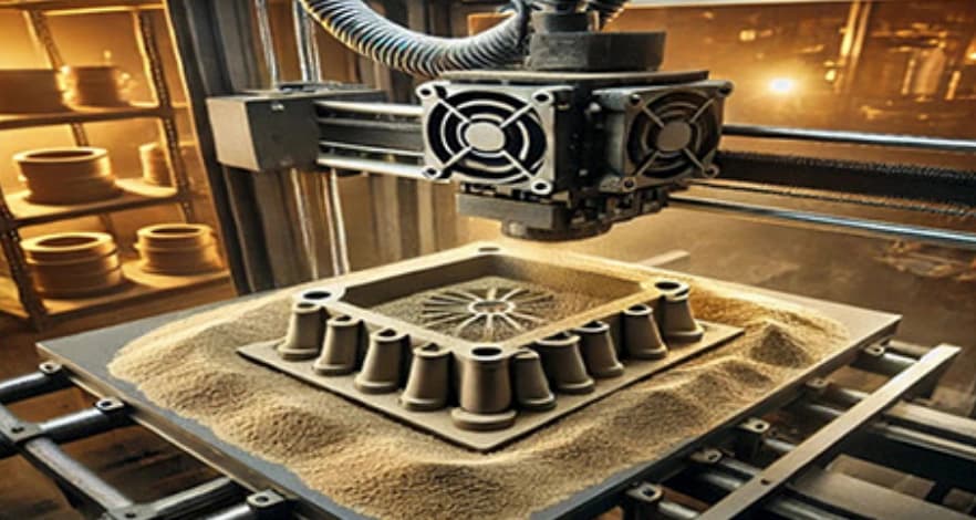 3D-print i sand