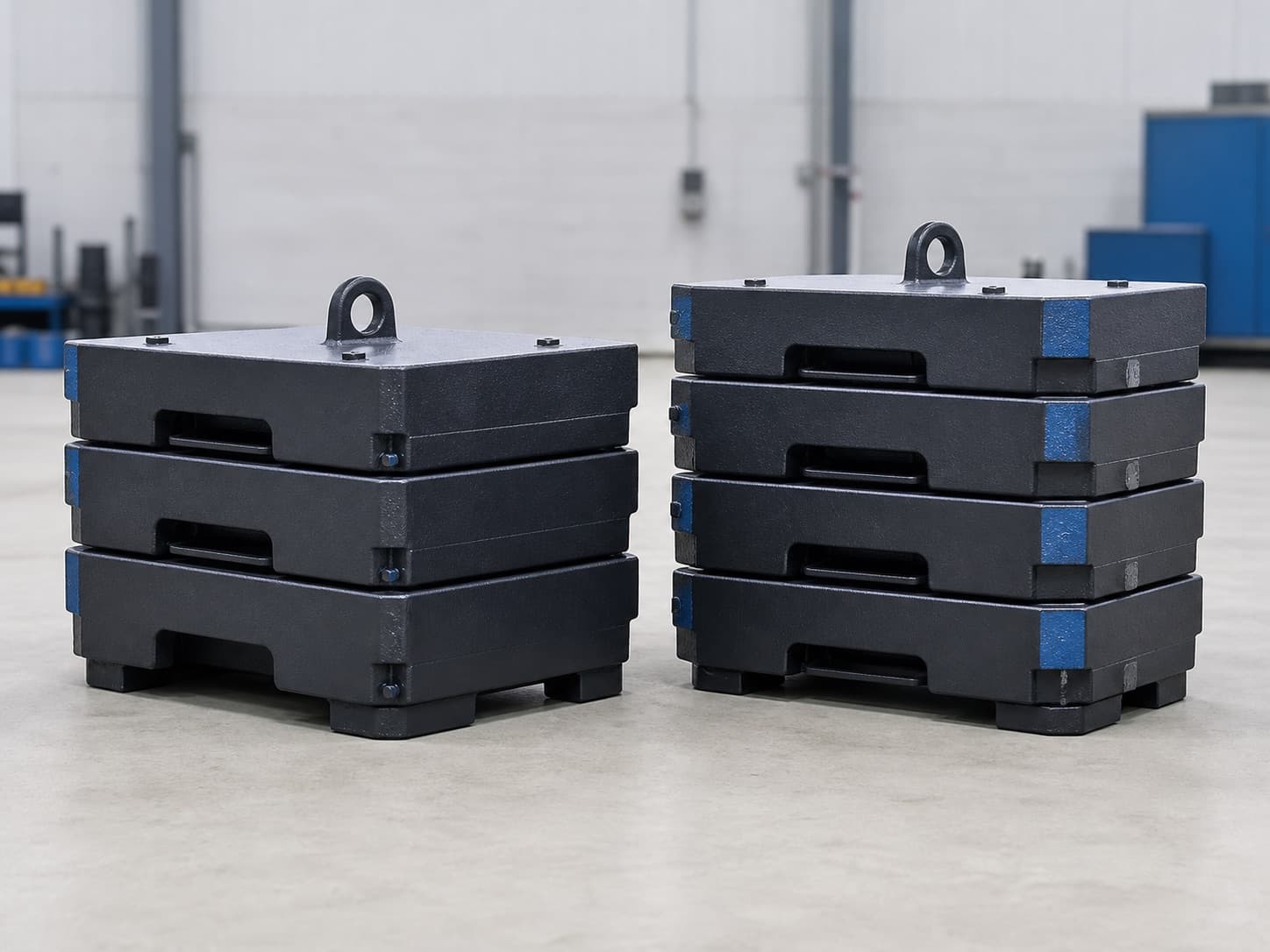 Vægt af VGP ballast standard belastningstest