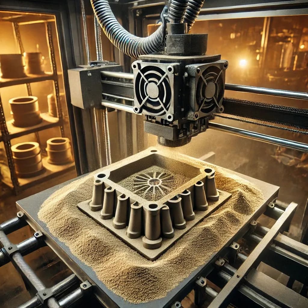 3D-støberi Stoberi Lillefugl – additiv sandprint og prototyping