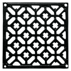 Firkantet ventilationsgitter