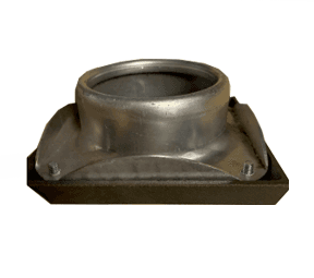 Justerbar ventilationsgitter med kasse