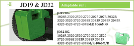 Traktorvægte John Deere 32 kg - JD32
