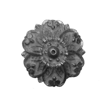 Dekorativ roset i støbejern - Hibiscus